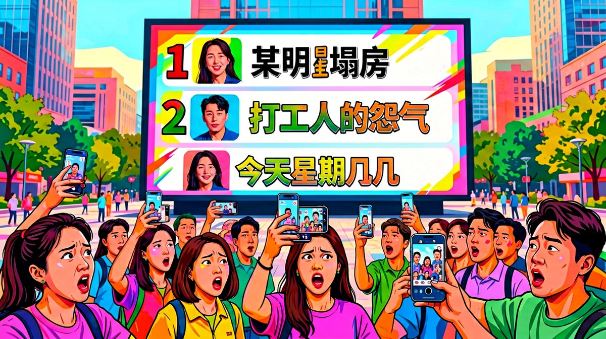 热搜比工作消息回得还快，这就是当代人的注意力