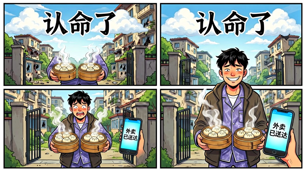 ……算了，楼下包子铺更香。