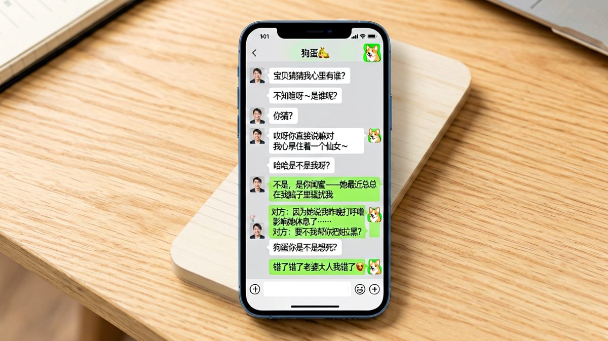 男朋友想用土味情话套路，结果被一句话反杀到崩溃