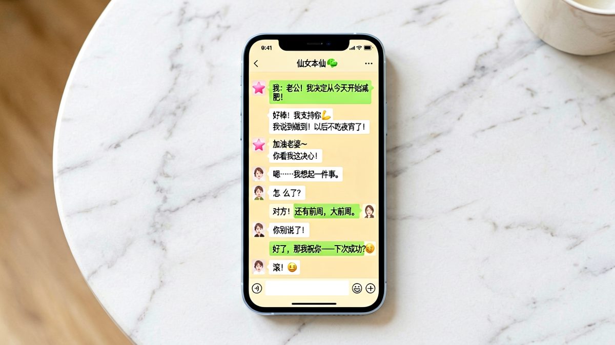 女朋友发誓减肥，结果被男朋友一一拆穿历史黑料