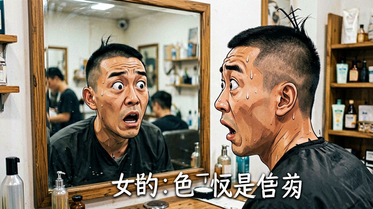 睁眼瞬间：发型师你认真的吗？！