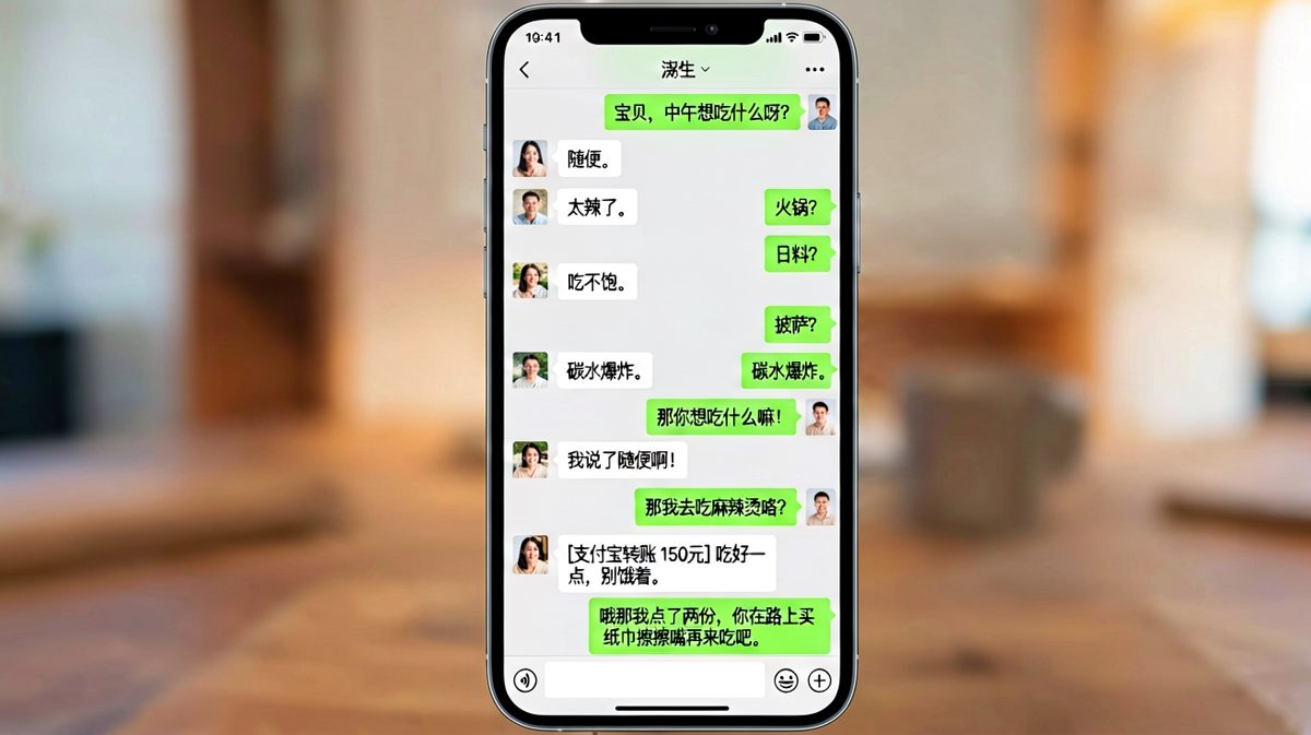 男生点麻辣烫却被女生要求吃沙拉，最后发现被耍了