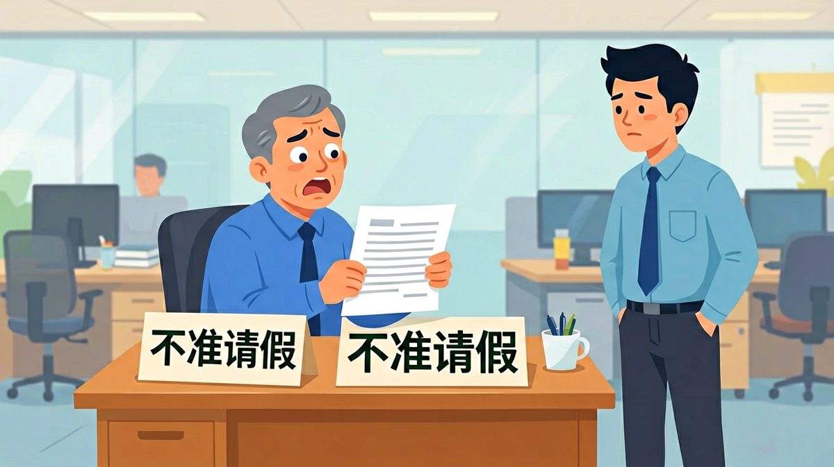 员工：老板我想请假。老板：为什么？员工：我妈说了，不能在家闲出病。