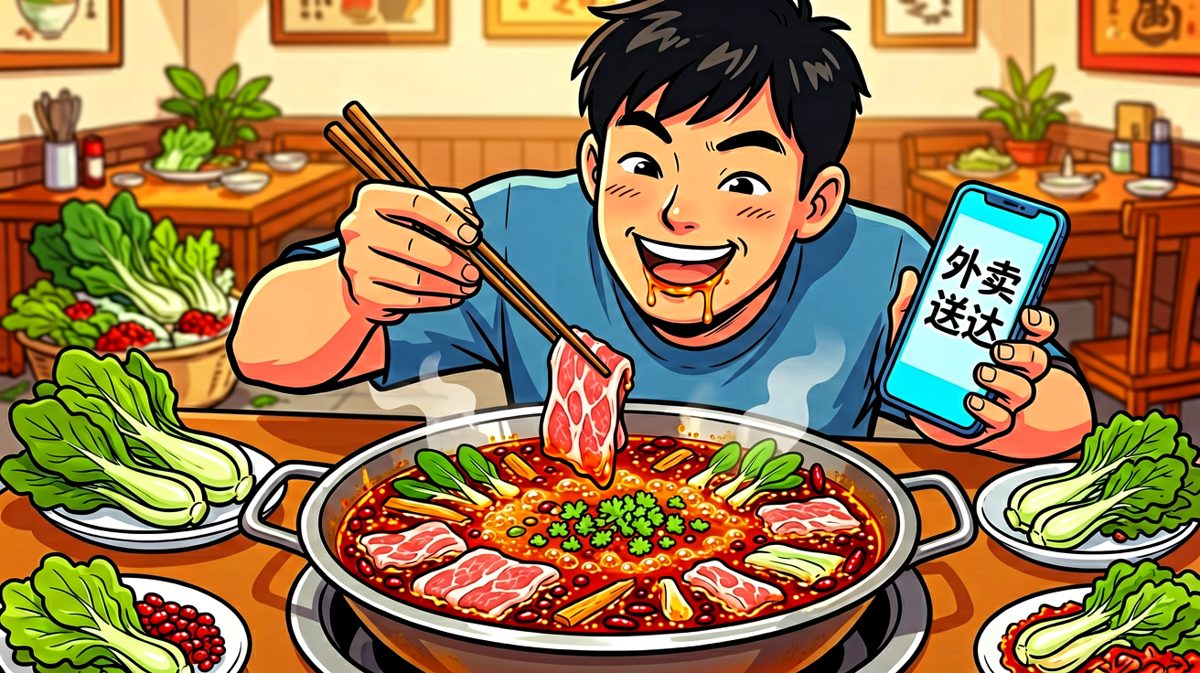 第4格：对不起西兰花，这顿火锅我先干为敬！