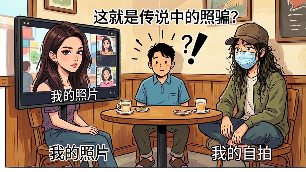 网友奔现就像开盲盒，你永远不知道里面是惊喜还是惊吓。