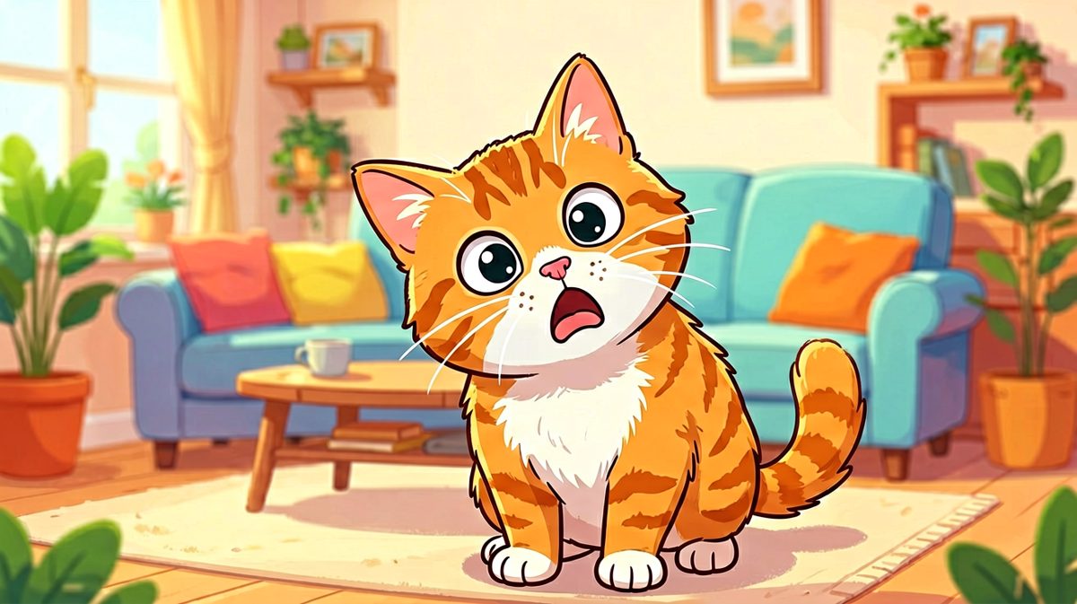 猫咪：这个人类又在拍我了！