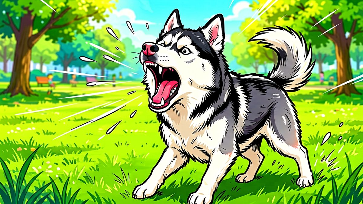 狗狗：那边有只蝴蝶！（其实什么都没有）
