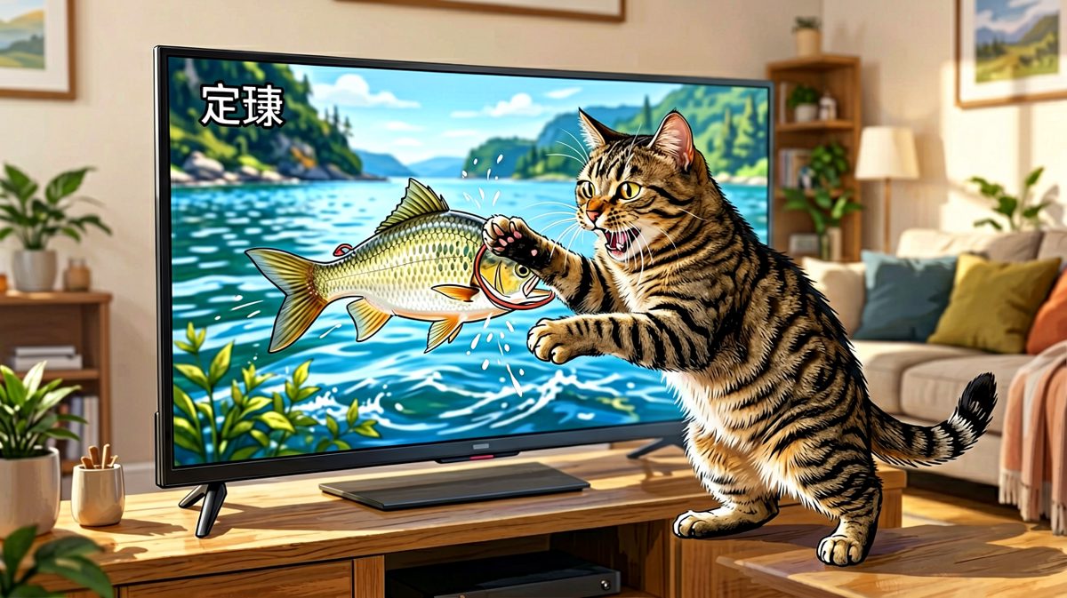 猫咪：看本喵怎么抓到你！