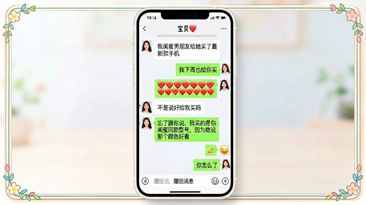 直男给女朋友买了闺蜜同款的致命操作。