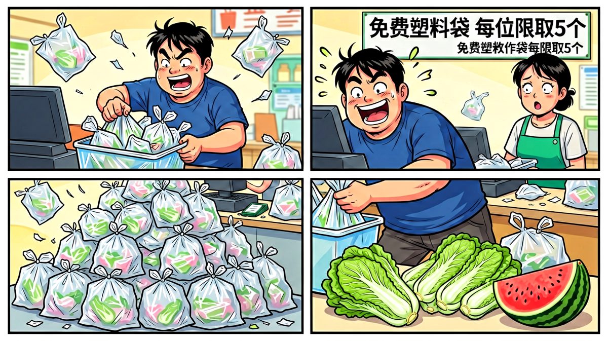 大叔根本停不下来，薅了满满一车