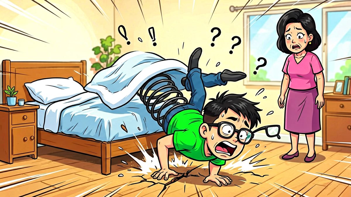 一个闪身绝技，摔得猝不及防！