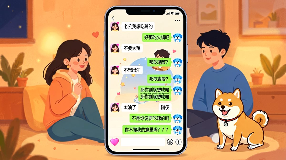 女生说'随便'，男生却当真——经典翻车现场
