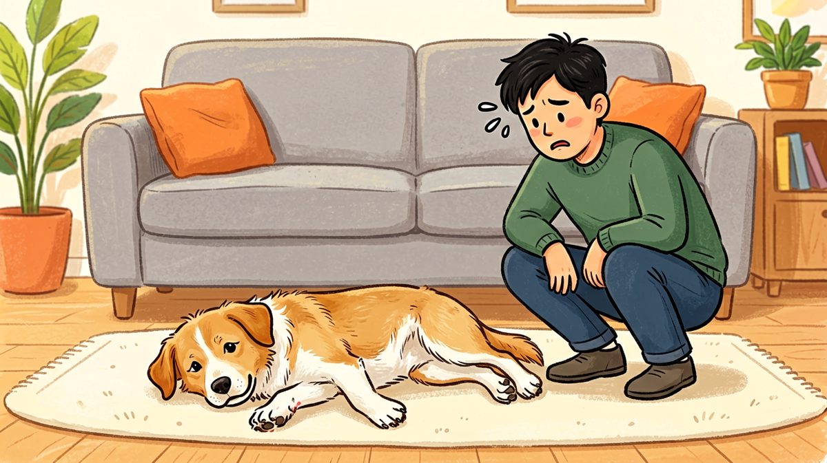 狗：只要我躺得够快，洗澡就追不上我