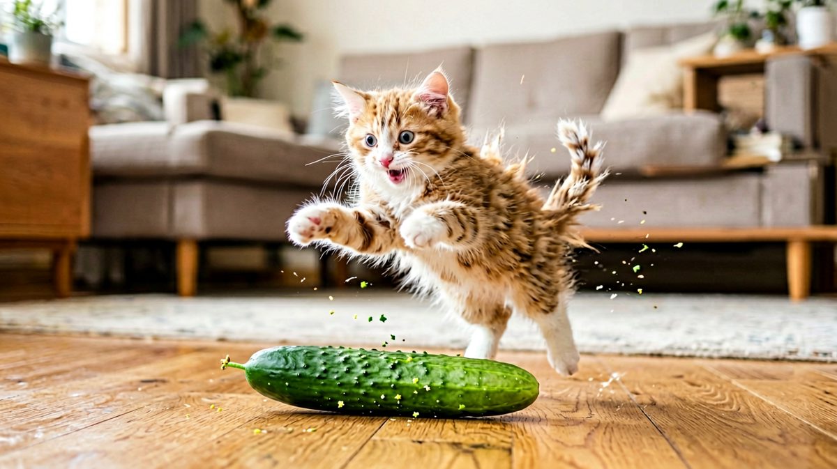 猫：这！这！这是什么绿色怪兽！