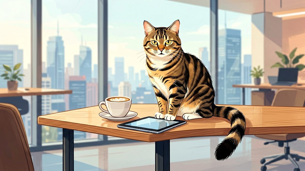 猫咪：这个季度KPI还没完成，你们两个腿的能不能争气一点？