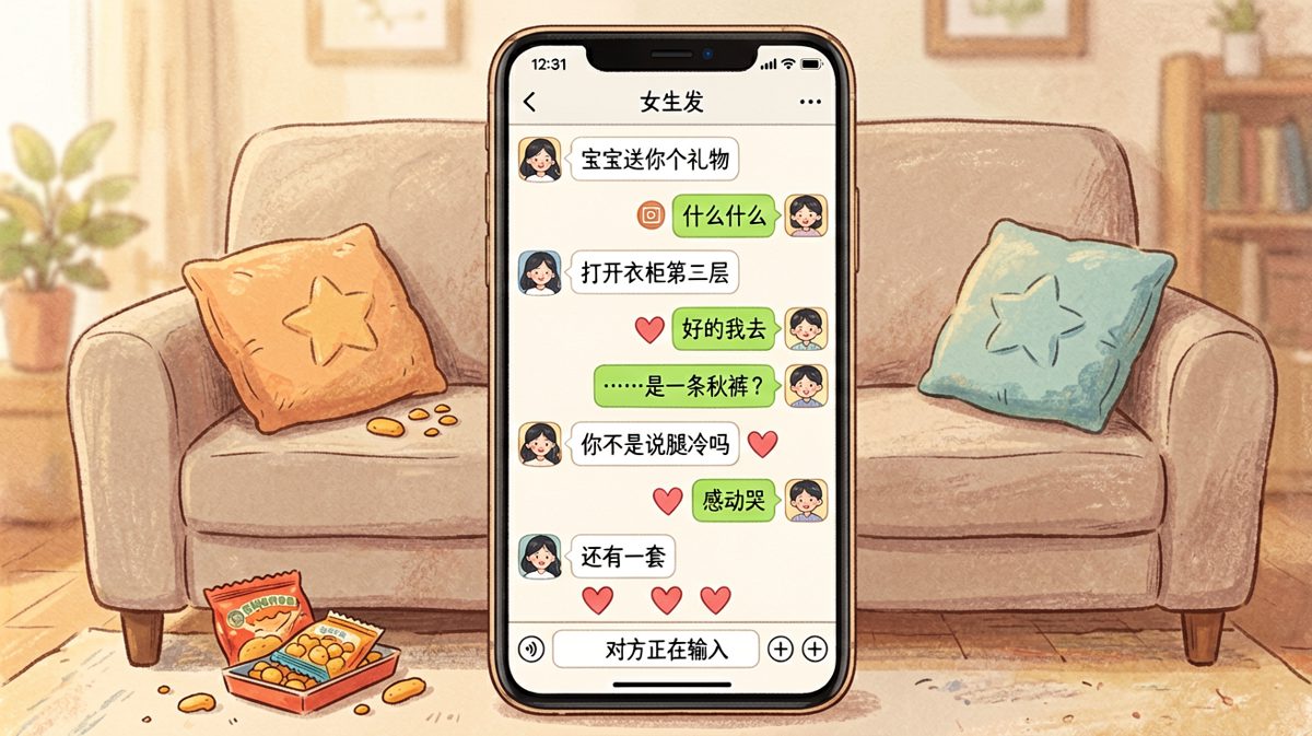 惊喜变惊吓，秋裤只是开胃菜