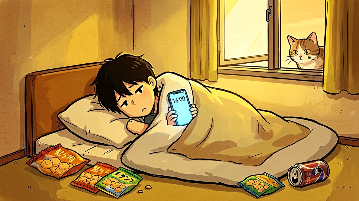 下午四点了……但今天才刚开始