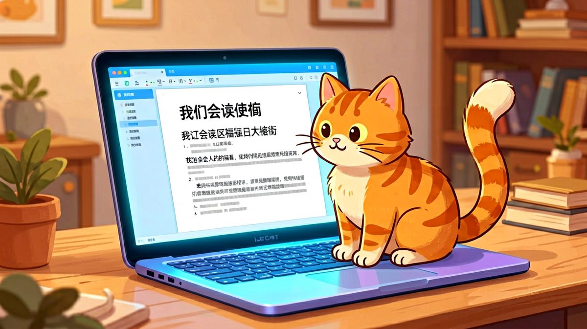 程序员猫：这文档我替你改！
