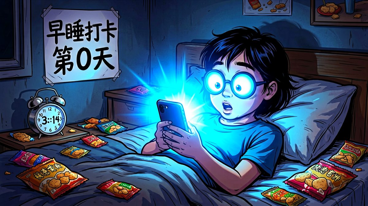 说好刷5分钟，怎么天亮了？