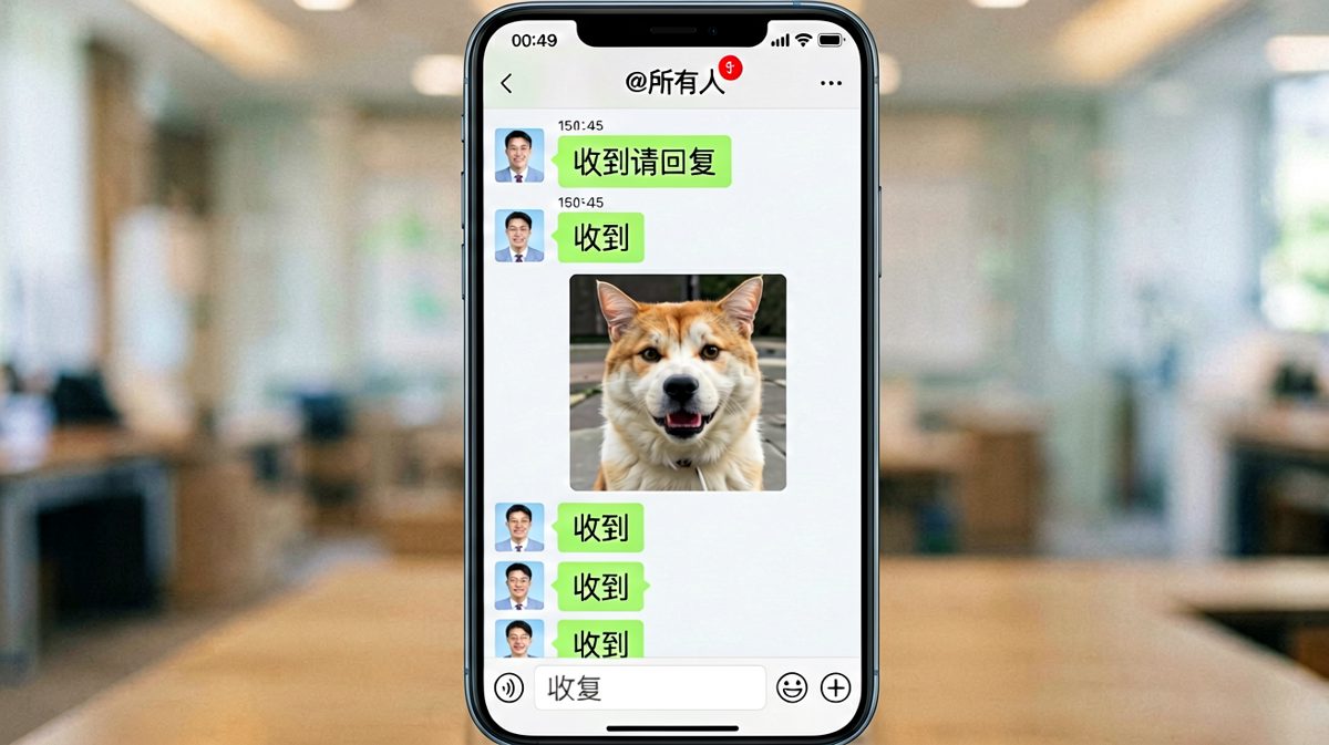 职场最恐怖的不是加班，是群里50条'收到'