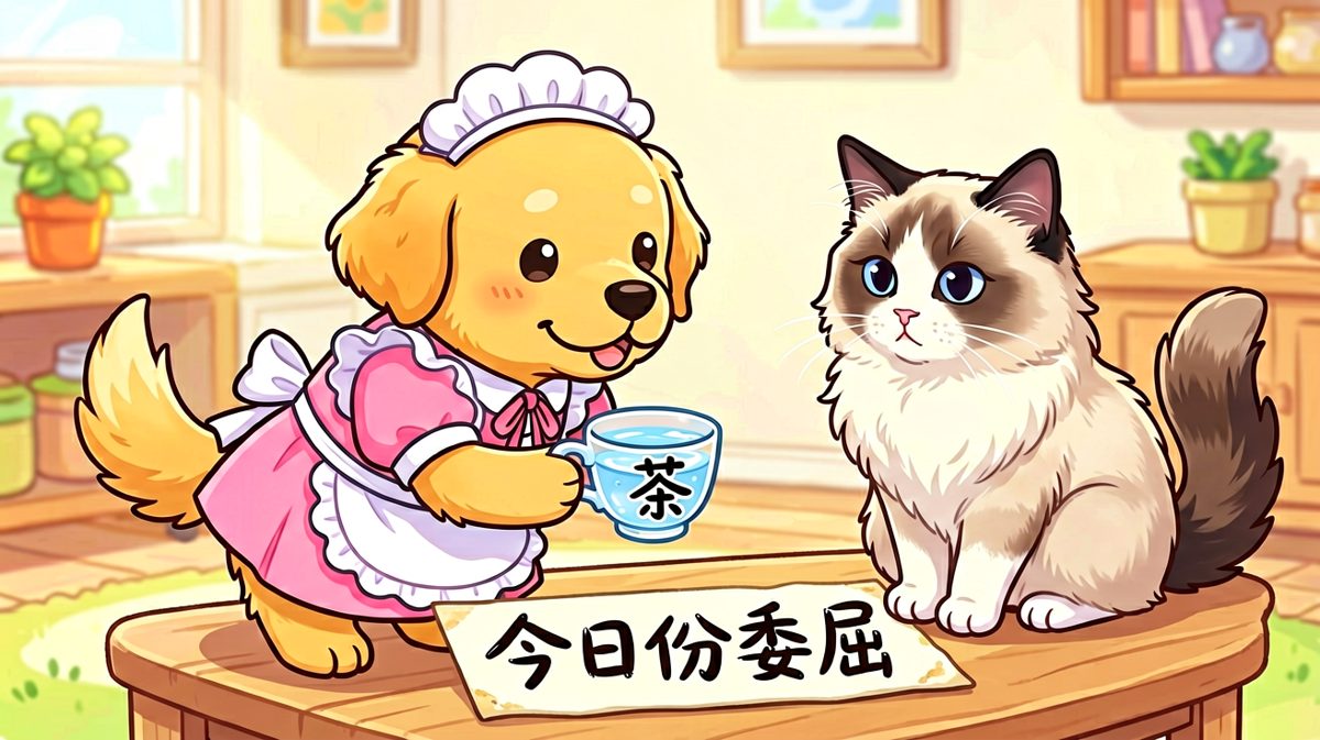 被迫营业的 dog 和看不下去的 cat