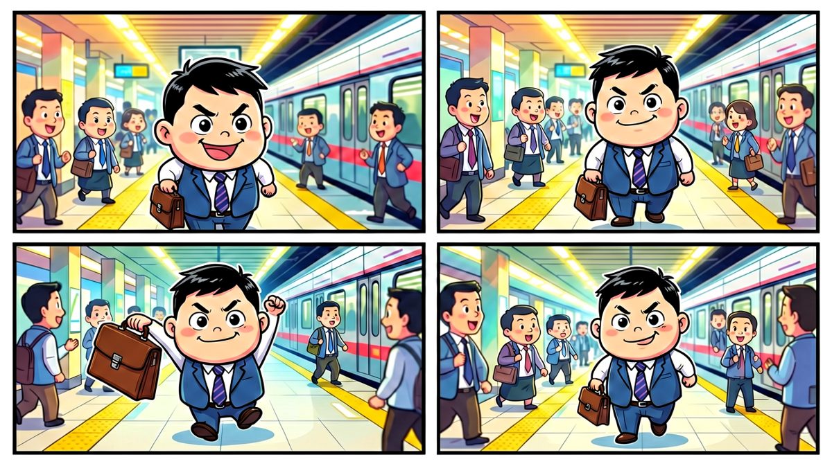 小明信心爆棚：今天一定能抢到座位！