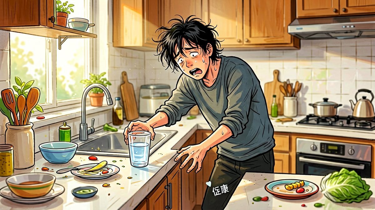 起床第一件事：找水杯