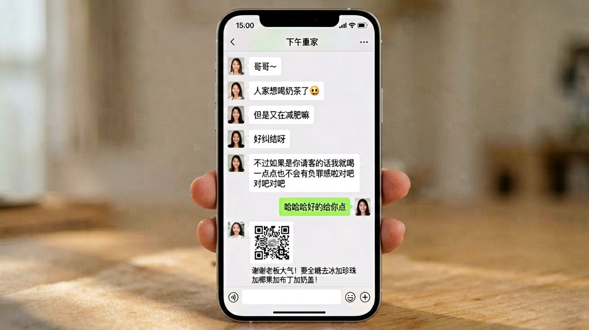 减肥女孩的奶茶哲学：嘴上说减肥，身体却很诚实地报了全套餐