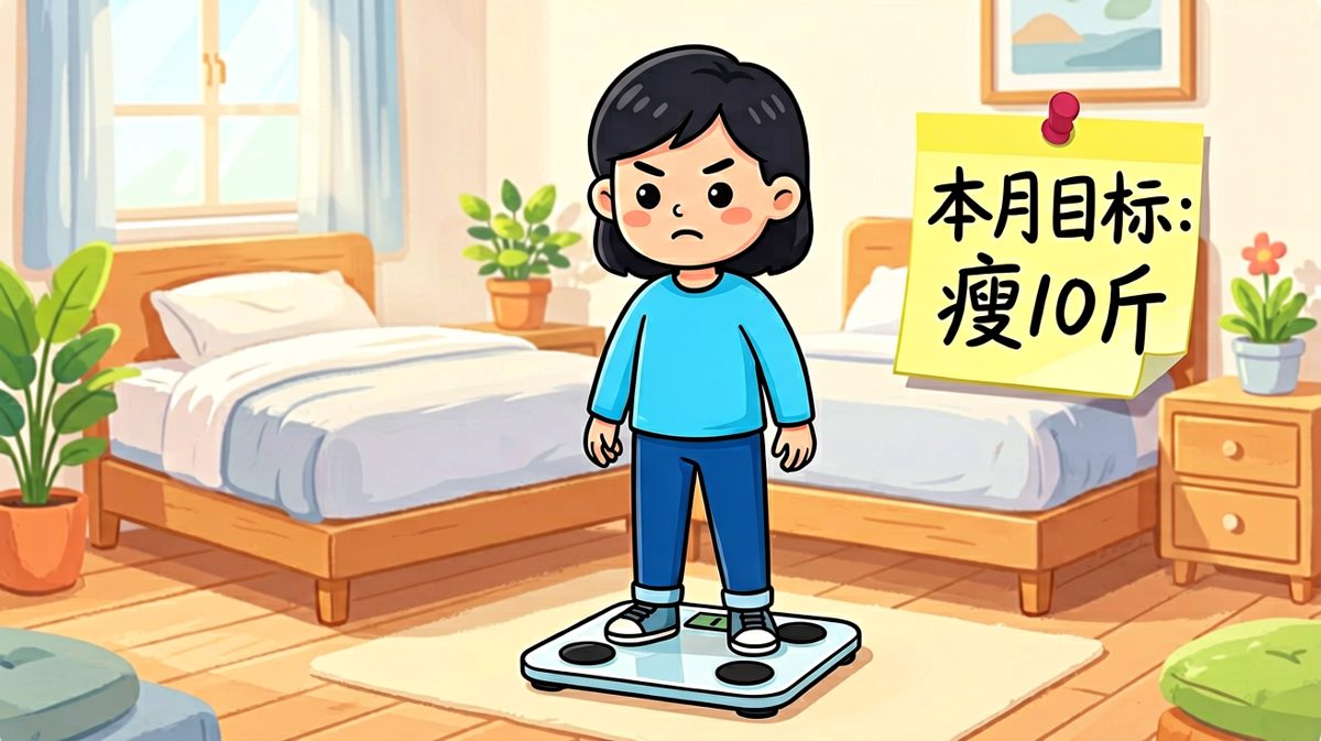 第一天：发誓要减肥的决心