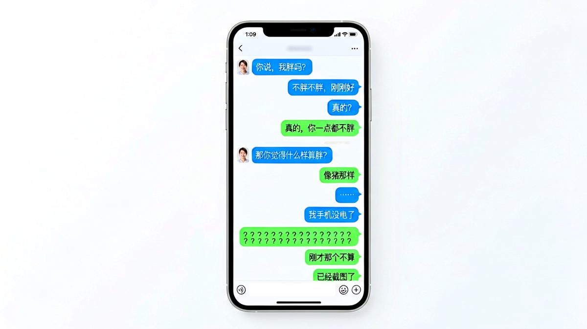 灵魂发问"我胖吗"的最终翻车现场