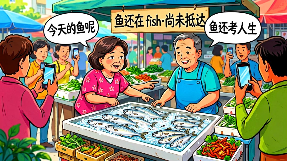  philosophical fish，等它想明白再卖
