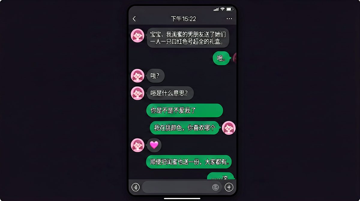 以为要走心送礼，结果顺手帮闺蜜也安排了一份