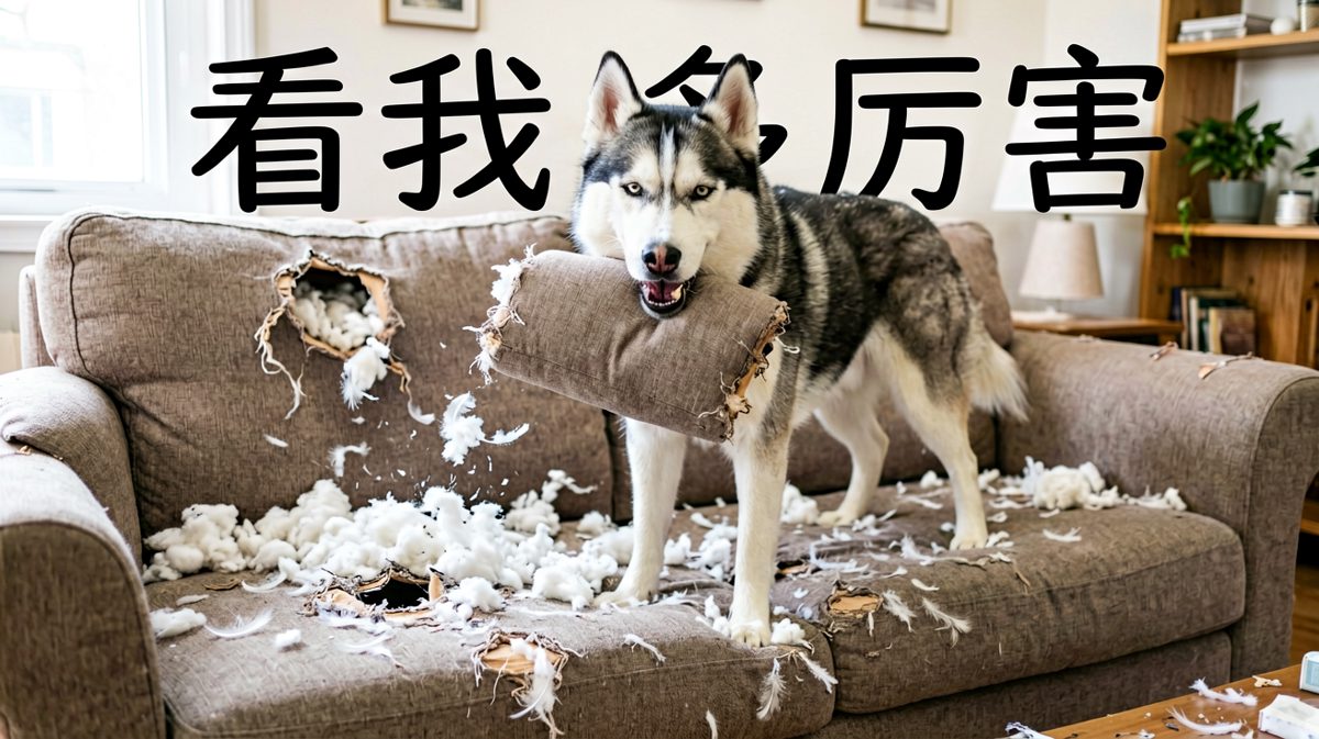 狗：这不是拆家，是装修！