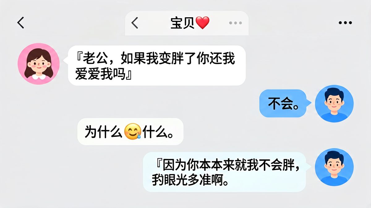 求生欲上线：男朋友用最狠的话夸了最甜的 compliment