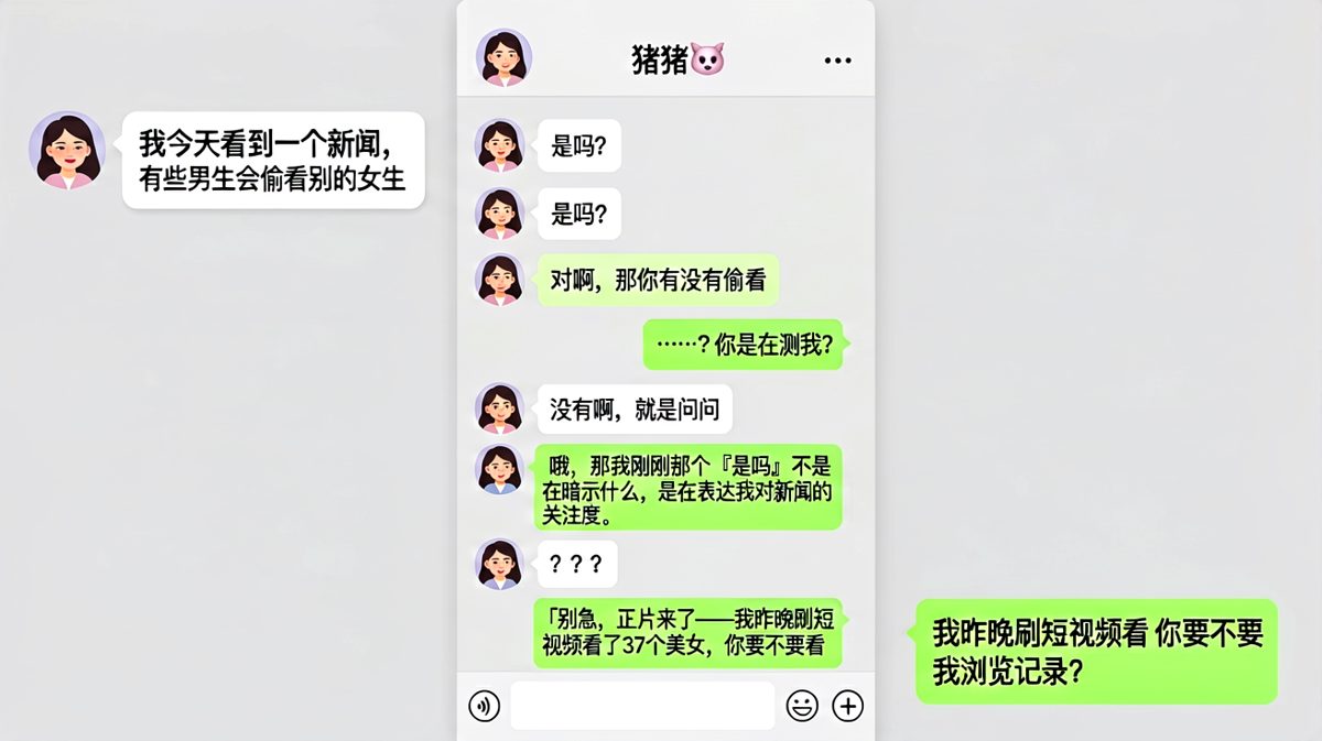 反向作死：男朋友把测谎变成公开处刑