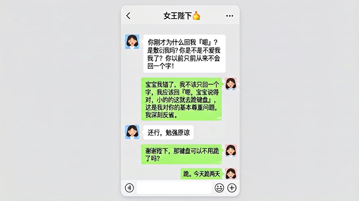 一字之祸：一个『嗯』字引发的跪键盘危机