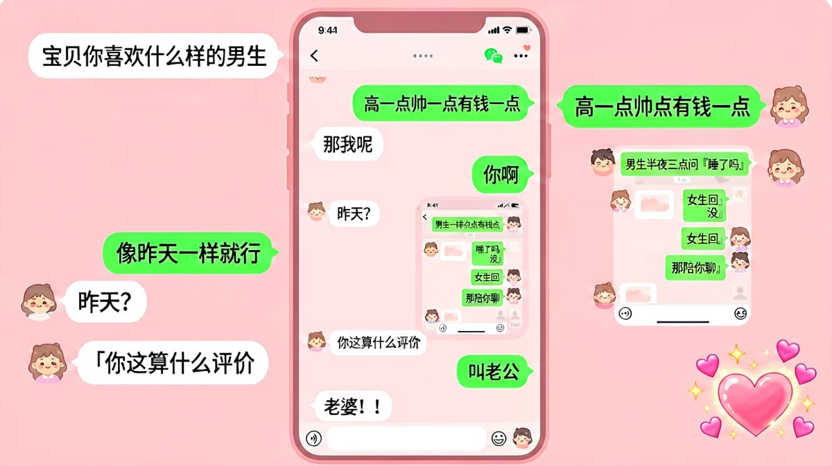 标准答案永远是『像昨天一样』，但昨天细节才是隐藏情书
