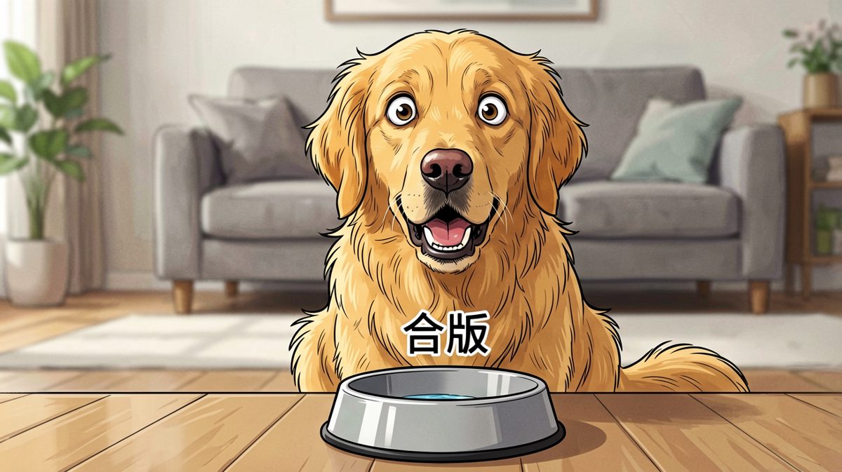 狗子：我两小时前才喂过的，你跟我说没了？