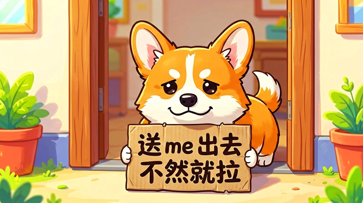 柯基：这单我不送完不收工