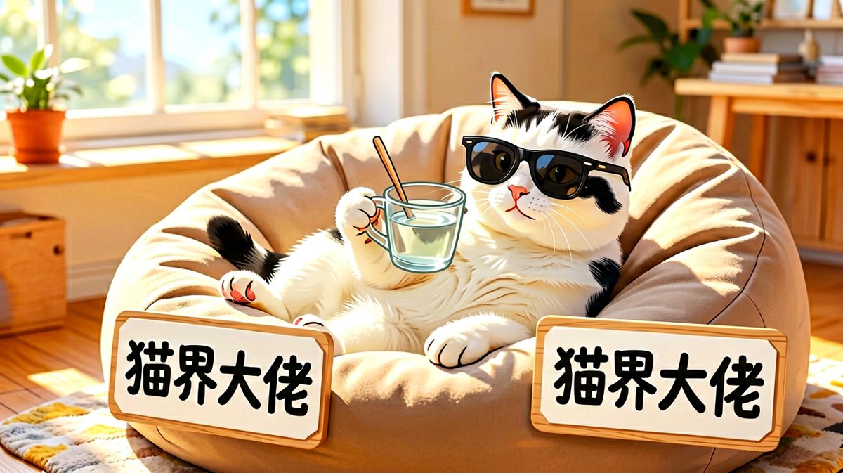 奶牛猫：看什么看，没见过这么帅的猫吗