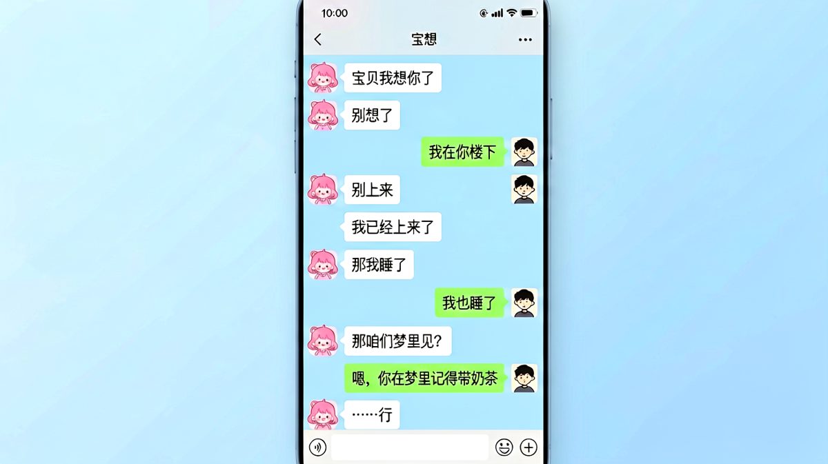 从想我到梦里见奶茶，情侣的糖里藏刀。