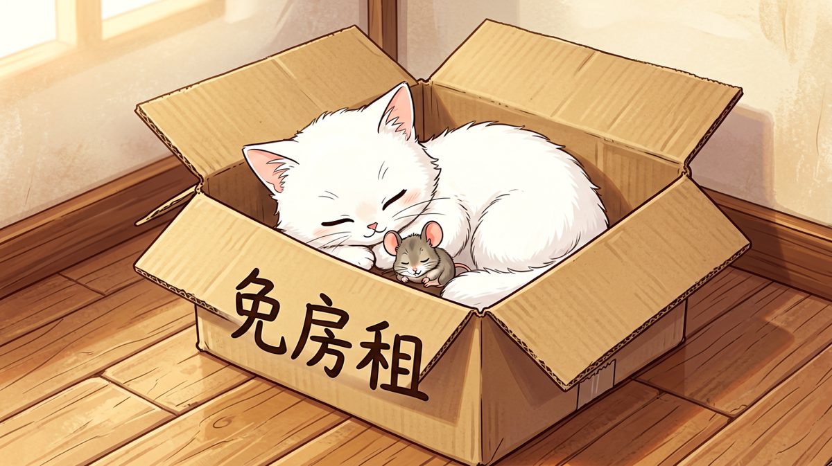 房东说住这里不要钱，真香！