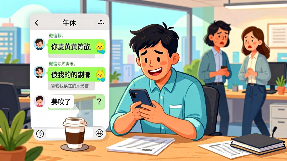 多喝热水→我给你揉揉→晚安（然后真的睡了）
