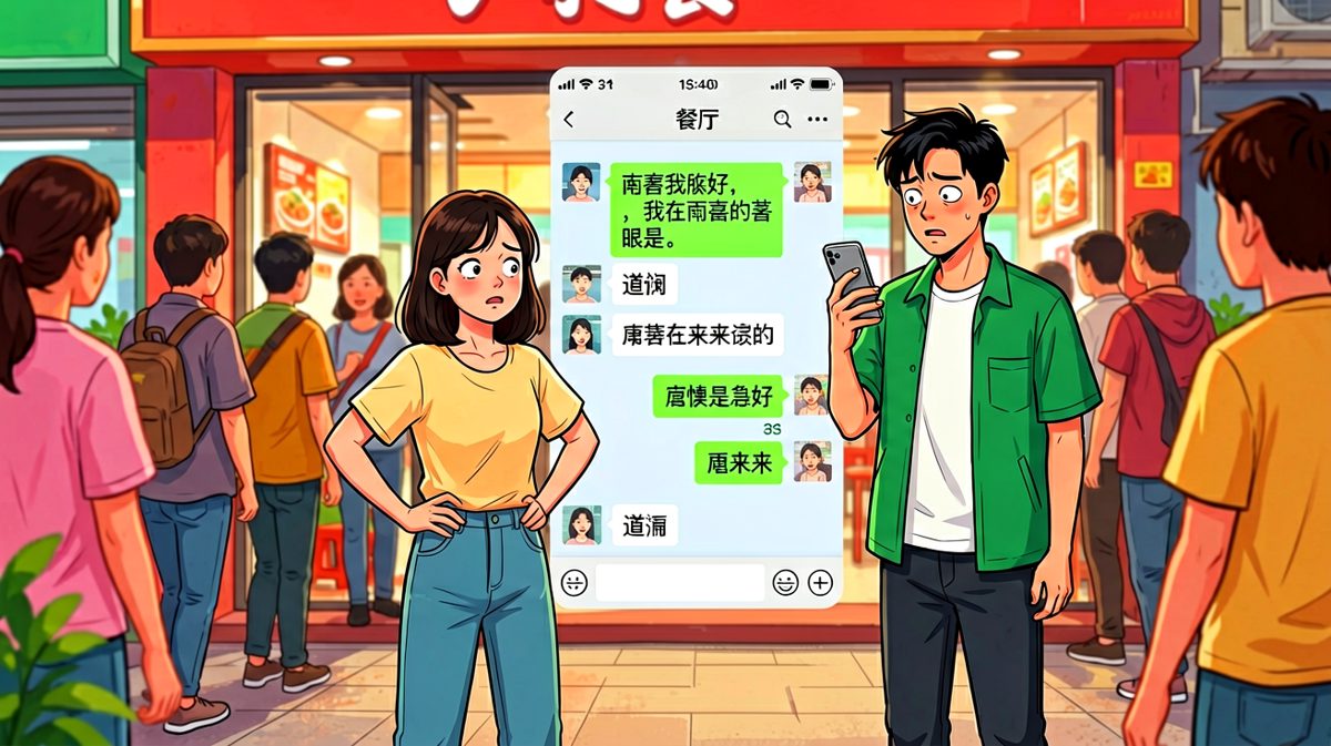 随便→不吃辣→吃不饱→那你想怎样→随便