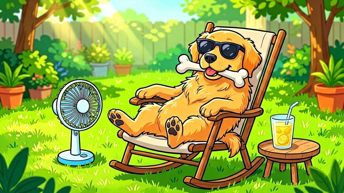 《退休生活》——打工猫狗累了，今天只想躺平