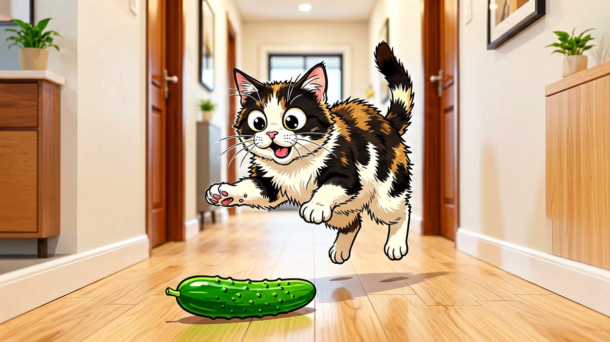 猫：这玩意儿到底是谁放的！！！