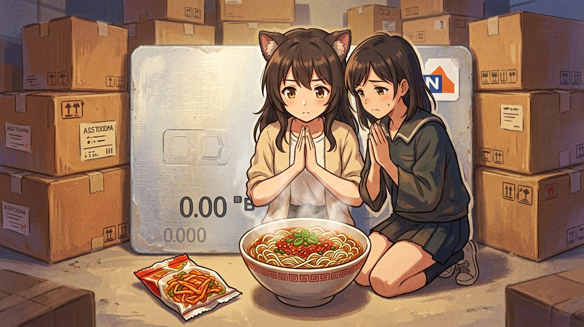 双十一之后，泡面是我唯一的依靠