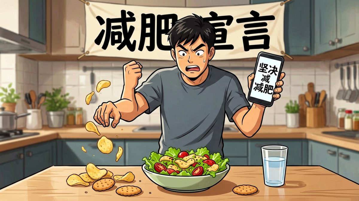 今天开始，誓死减肥！