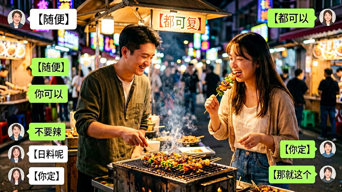随便是情侣间最难的阅读理解题