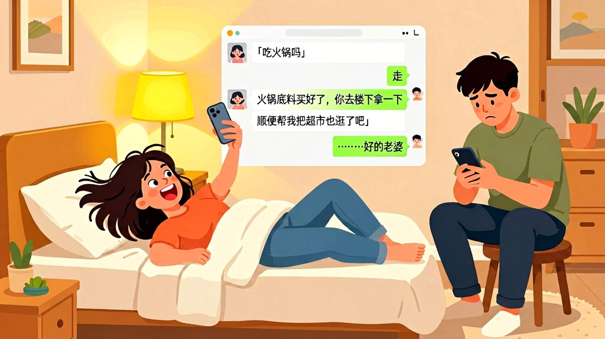 「走」的意思原来是下楼拿快递